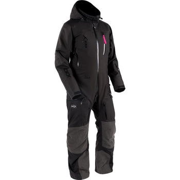 Ensemble de Motoneige Elevation Femme Noir de face