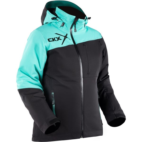 Manteau Alaska pour Femmes Turquoise