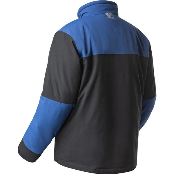Manteau de Motoneige Journey Bleu/Noir de dos