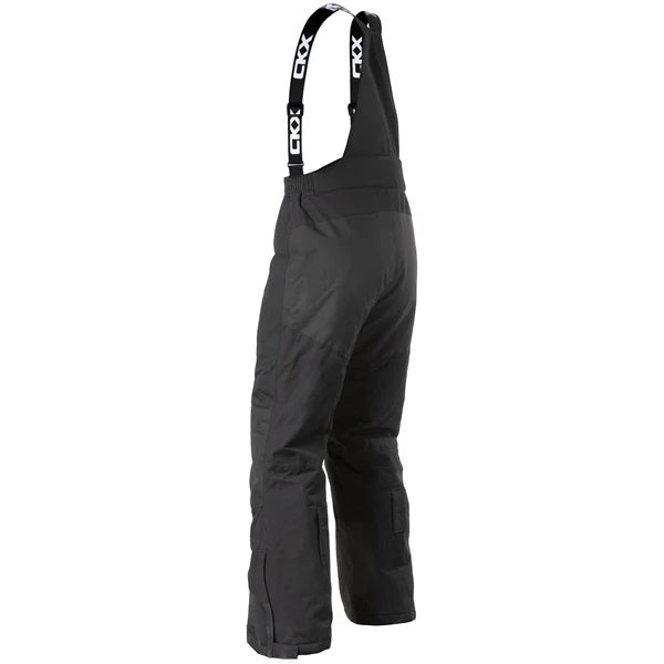 Pantalon de Motoneige Journey Noir Mat de dos