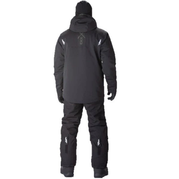 Manteau de Motoneige Alaska Noir, Dos