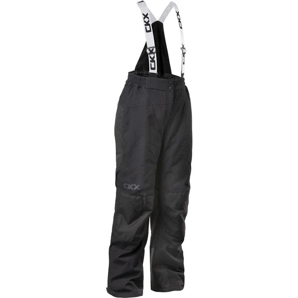 Pantalon de Motoneige Journey Femme Noir incliné de face