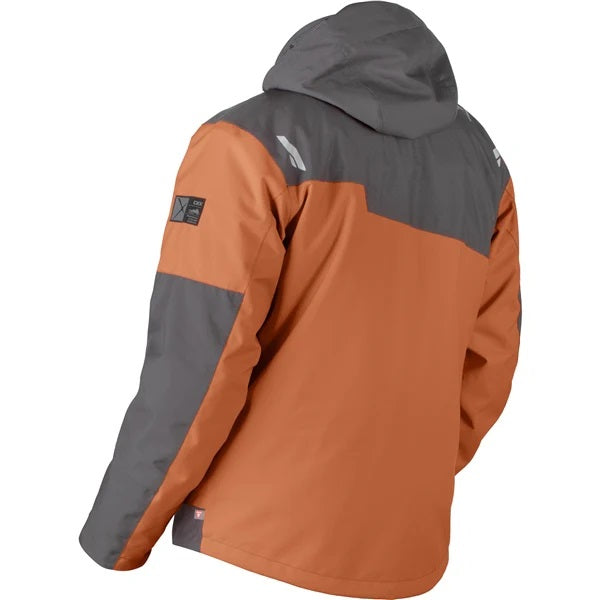 Manteau de Motoneige Conquer Brun de dos