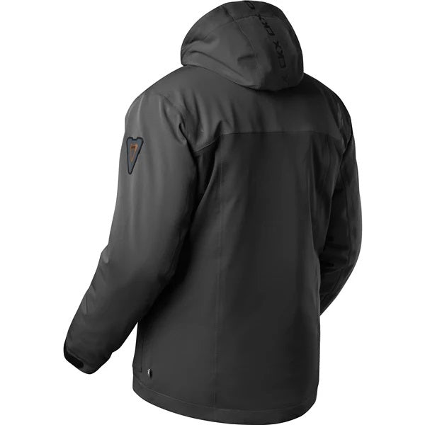 Manteau de Motoneige Kelton Noir de dos