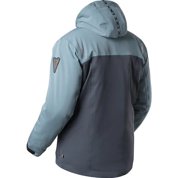 Manteau de Motoneige Kelton Bleu/Gris de dos