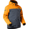 Manteau de Motoneige Kelton Orange/Gris de face