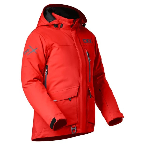 Manteau de Motoneige Kelton Femme Rouge Avant