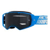 Lunette de Motocross Factory Ride Bleu, de face