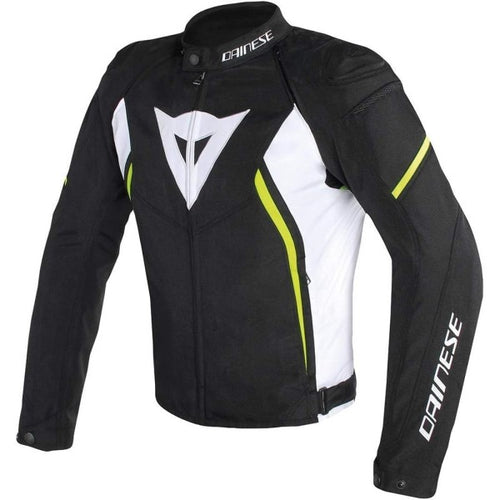 Manteau de Moto Dainese Avro D2 Noir_Blanc_Jaune