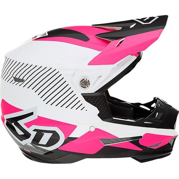 Casque de Motocross ATR-2 Fusion Rose de gauche