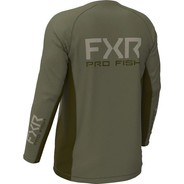 Chandail Derby Air UPF Vert de dos