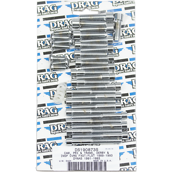 Jeu de Boulons à Tête Creuse Derby, Inspection et Couvercle Primaire