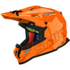 Casque de Motocross Allterra Uni Orange incliné de droite