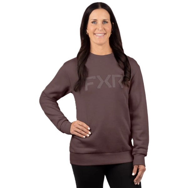 Coton Ouaté Core Cotton Crewneck Femme Mauve