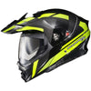 Casque Modulaire de Moto Exo-AT960 Haute-Visibilité/Noir