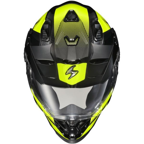 Casque Intégral de Moto EXO-XT9000 Haute-Visibilité du dessus