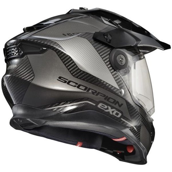 Casque Intégral de Moto EXO-XT9000 Gris de derrière