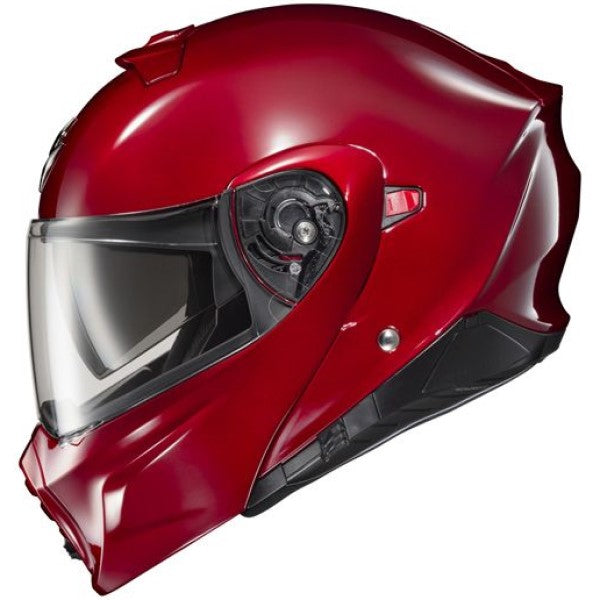 Casque Intégral de Moto Exo-GT930 Transformer Noir/Rouge de droite