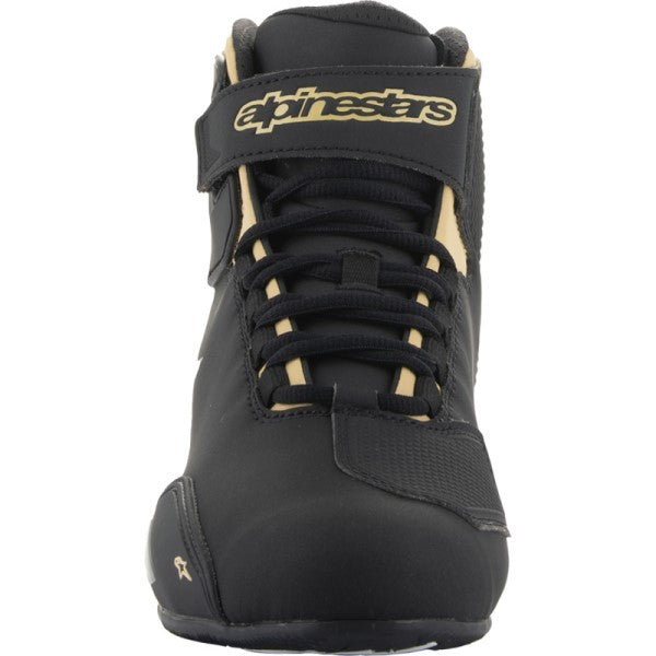 Chaussures de Moto Stella Sektor Femme Noir/Beige de face
