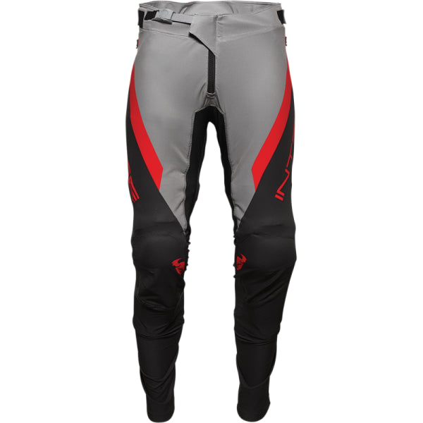 Pantalon de Vélo Intense Thor Noir/Gris/Rouge, de face