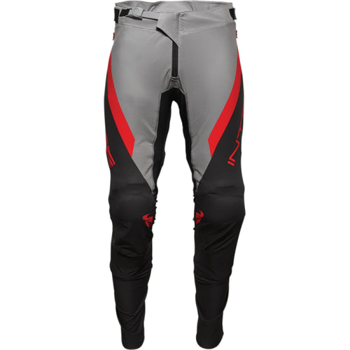 Pantalon de Vélo Intense Thor Noir/Gris/Rouge, de face