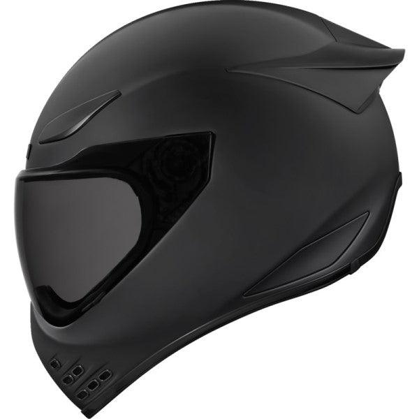 Casque Intégral de Moto Domain Cornelius Noir Mat de droite