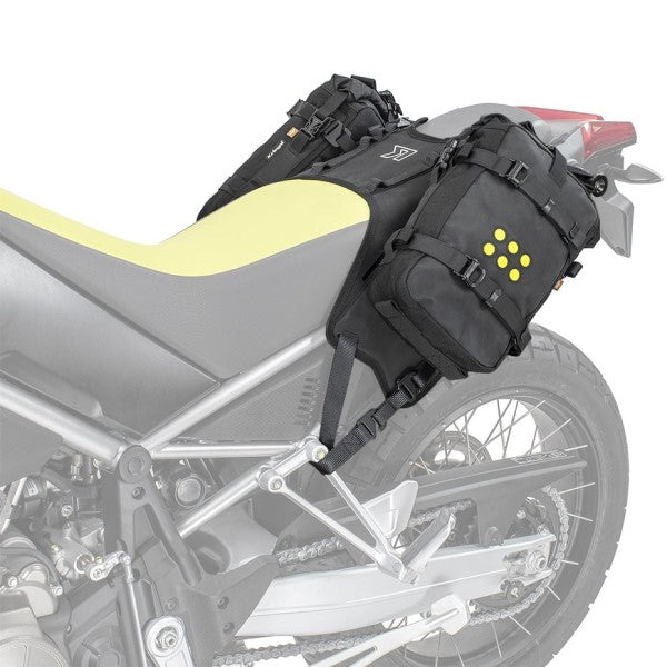 Harnais de Siège de Moto Aprilia Tuareg 660 Noir sacs souples OS-6