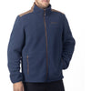 Veste de Motoneige Teton Crest Polaire Bleu, de face