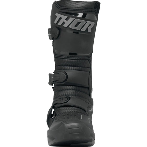 Bottes de Motocross Blitz XR Femme Thor Noir, de face