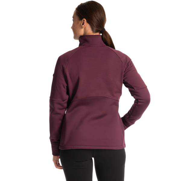 Veste de Motoneige Swan Valley Femme - Liquidation/klim/rouge foncé, de dos