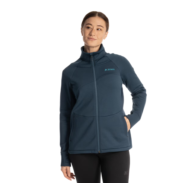 Veste de Motoneige Swan Valley Femme - Liquidation/klim/bleu, de face