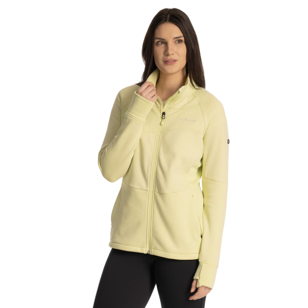 Veste de Motoneige Swan Valley Femme - Liquidation/klim/jaune, de face