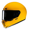 Casque Intégral de Moto V10 Jaune