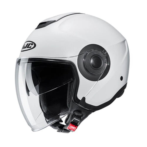 Casque Ouvert de Moto i40N Blanc