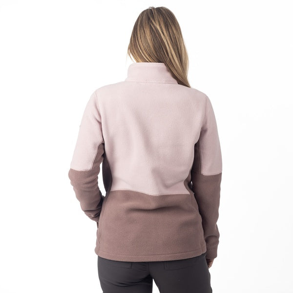 Veste de Motoneige Darby Canyon Polaire Femme /Klim/mauve de dos
