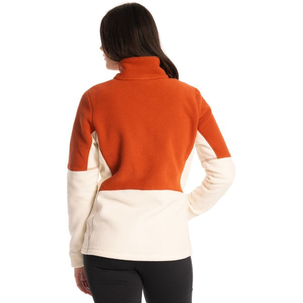 Veste de Motoneige Darby Canyon Polaire Femme Mauve/Noir de dos