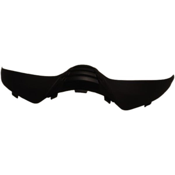 Déflecteur d'Haleine pour Casque de Moto F70 Noir de dos