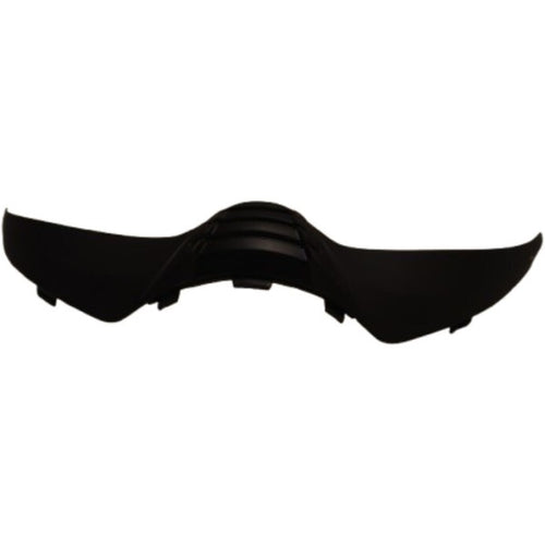 Déflecteur d'Haleine pour Casque de Moto F70 Noir de dos