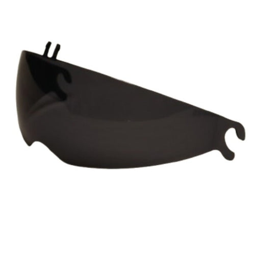 Visière Pare-Soleil de Moto pour Casques C70/RPHA MAX/FG-JET/IS-33 II HJC Clair Fumé, Vue 3/4