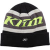 Tuque Belmont Point Noir/Gris de face