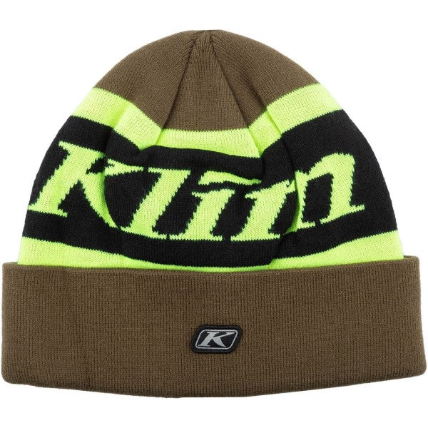 Tuque Belmont Point Olive de face