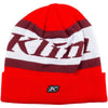 Tuque Belmont Point Rouge/Blanc de face