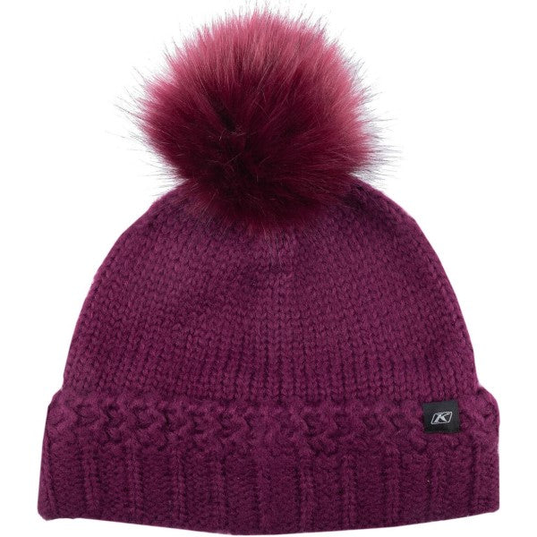 Tuque de Motoneige Sheridon Femme Mauve de face