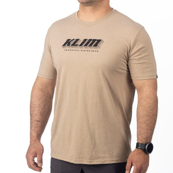 T-Shirt Tri-Blend Vision Beige de face