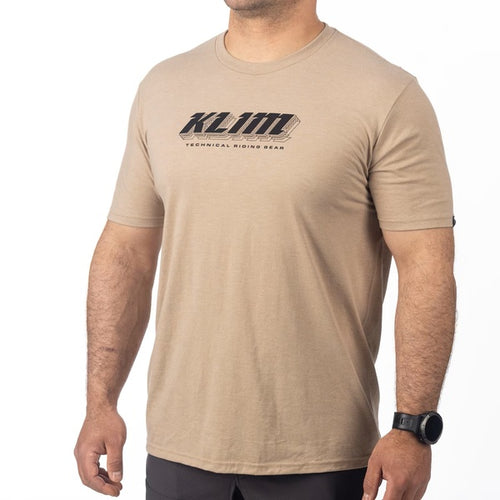 T-Shirt Tri-Blend Vision Beige de face