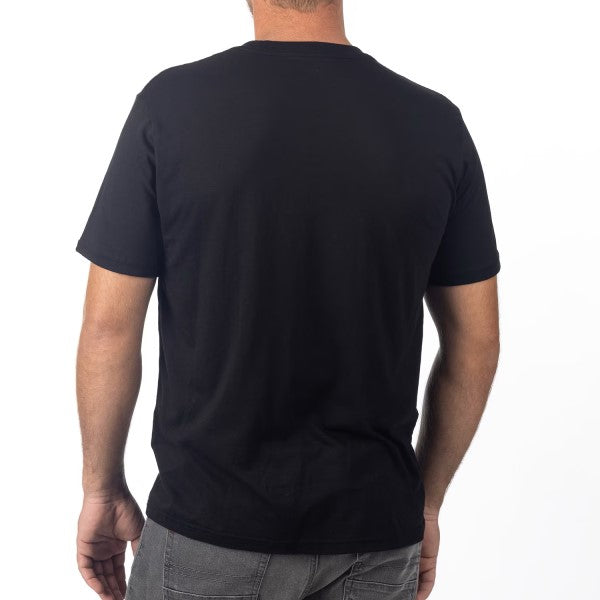 T-Shirt Tri-Blend Speedway Noir/Rose de dos