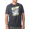 T-Shirt Tri-Blend Speedway Haute-Visibilité/Noir de face