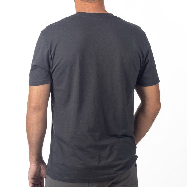 T-Shirt Tri-Blend Speedway Haute-Visibilité/Noir de dos
