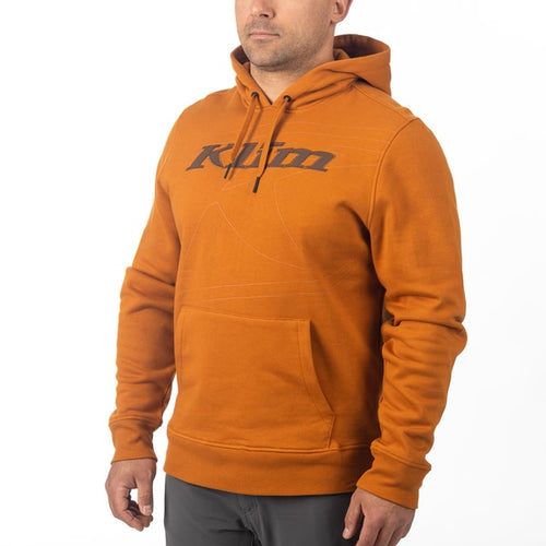 Coton Ouaté Glens Peak Brun/Orange de face