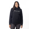 Coton Ouaté Morley Femme/Klim/noir, de face